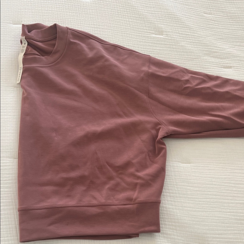 Lululemon Athletica Softstreme Crop Crewneck